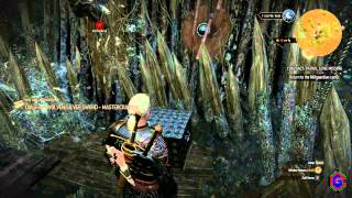 The Witcher 3 Wild Hunt  Wolven Silver Sword Mastercrafted Location [upl. by Enyalb]