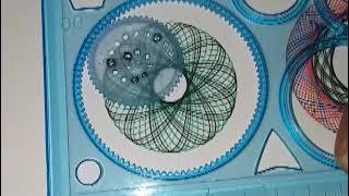 how to draw spirograps spirography art satisfying youtube reels viral [upl. by Peppie411]