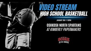 BOYS HS Basketball  Oshkosh North vs Kimberly 010224 [upl. by Immaj]