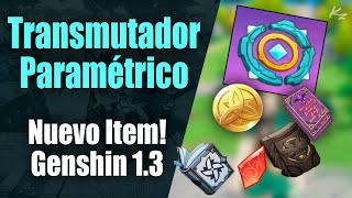 Como conseguir el Transmutador Paramétrico  Genshin Impact 13 [upl. by Nilson]