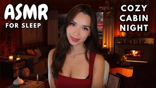 ASMR for Sleep ♡ Cozy Cabin Night Twitch VOD [upl. by Titania]