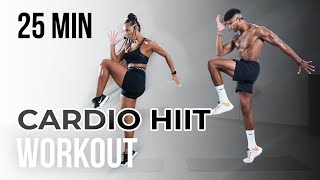 FULL BODY  CARDIO HIIT  25 MINUTES  BEGINNERS  WITHOUT EQUIPMENT [upl. by Adnarem]