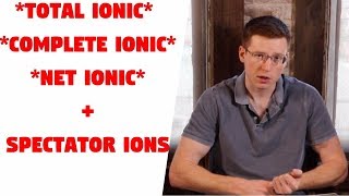 Precipitation Reactions Ionic Equations Spectator Ions [upl. by Attekram233]