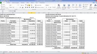 Cómo realizar conciliaciones bancarias en Excel [upl. by Trixy42]