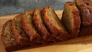 Banana Cake Recipe  How To Make Banana Cake [upl. by Tasiana]