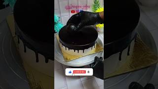 Chocolate Cake design ideas cakechocolatecakechocolateviralshortsfeedcakedesigncakes [upl. by Nilad12]