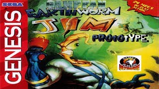 Earthworm Jim Prototype GameFan Magazine Longplay Sega Genesis 60 FPS [upl. by Serrell]