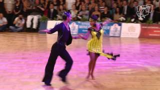 Langella  Moshenska ITA  2013 WDSF GrandSlam Latin Final Solo J [upl. by Lasky]