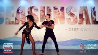 Isabelle amp Félicien  Kizomba show  Summer Sensual Days 2018 [upl. by Kawai734]