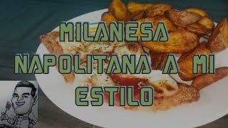 Crispy MILANESA NAPOLITANA in Air Fryer [upl. by Kcireddor]