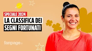 Oroscopo 2024 la classifica dei segni più fortunati dellanno [upl. by Ahsilrae]