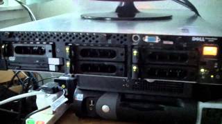 DELL Power Edge Server 2650 Setup Part 2  5 [upl. by Anaigroeg]