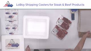 Easily Pack amp Ship Steaks and Beef for Mail Shipping [upl. by Otinauj696]