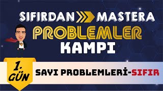 Sayı Problemleri Sıfır I Sıfırdan Mastera Problemler Kampı I 1 Gün I yks2024 problemler [upl. by Cherilyn]