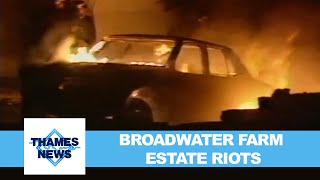 Broadwater Farm Estate Riots  Thames News [upl. by Ayik]