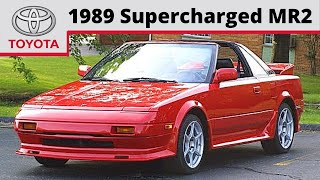 1989 Supercharged Toyota MR2 [upl. by Georgetta]