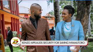 KENZO APPLAUDS SECURITY FOR SAVING WIFFY MIN PHIONA NAYMUTORO FROM BEING SHOT BY SECURITY GUARD [upl. by Nickolai713]