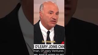 Shark Tanks Kevin OLeary RIPS AOC on CNN 🤣 [upl. by Martella]