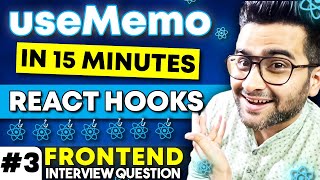 Learn useMemo In 15 Minutes  React Hooks Explained  Frontend Interview Experience [upl. by Alon519]