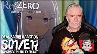 Re Zero  S01E17 quotDisgrace In The Extremequot REACTION [upl. by Htaras549]