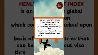 What is Henly Passport Indexpassport nepal index didyouknow viralvideo shorts knowledge [upl. by Annawahs471]