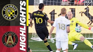 Columbus Crew SC vs Atlanta United  November 8 2020  MLS Highlights [upl. by Keely249]