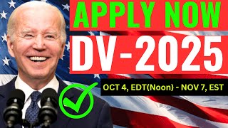 Apply Now DV 2025  How to Submit DV2025 Form  DV2025 Official Site  DV2025 Start [upl. by Aenea]