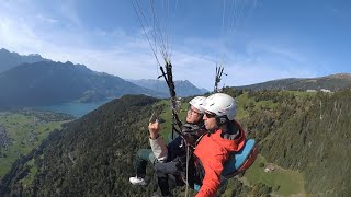 Paragliding Interlaken [upl. by Ylrebnik]