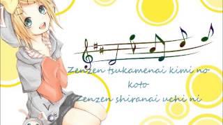 Rin Kagamine Melancholic with lyric [upl. by Rexford]