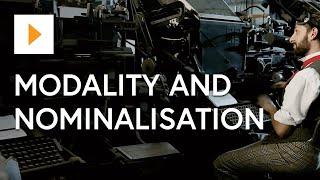 What Does Modality And Nominalisation Mean [upl. by Sharleen790]