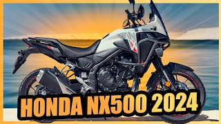 LANÃ‡AMENTO INESPERADO DE MOTO NOVA HONDA NX500 2024 ELA VAI APOSENTAR A CB500X [upl. by Eiramnerual]