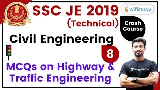 1000 PM  SSC JE 201920  Civil Engg by Sandeep Jyani Sir  MCQs on Highway amp Traffic Engineering [upl. by Henley]