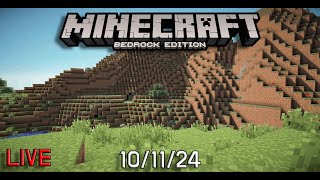 Join our survival realm  Minecraft Bedrock Live [upl. by Oswal]