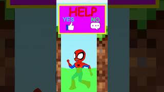 Help SpiderMan Conquer the Spidey Challenge shorts spiderman hulk viralvideo cartoon sonic [upl. by Granniah]