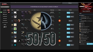 INSANE 50 COINFLIP on CSGOHUNT [upl. by Matthew]