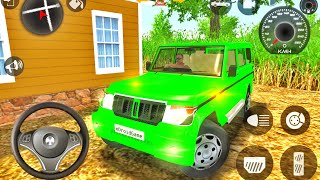 3D Car Simulator Game  Mahindra Bolero  Driving In India  Car Game Android Gameplay [upl. by Feenah]