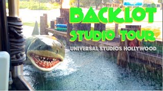 Backlot Studio Tour onride Universal Hollywood [upl. by Yliram703]