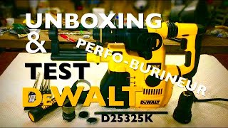 Présentation du Perfo Burineur DeWALT D25325K [upl. by Eniledam]