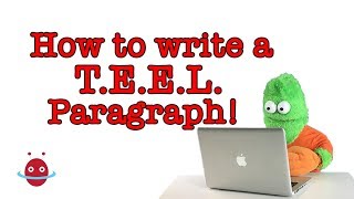 How to write a TEEL paragraph 💻 [upl. by Ibrab]