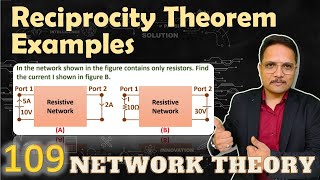 2  Reciprocity Theorem in Network Analysis Explained with Examples [upl. by Alley]