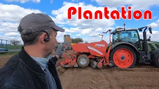 Plantation PDT et incorporation Fendt 720 et Grimme GL420 [upl. by Burta]