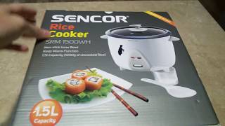 Rice Cooker Sencor SRM 1500WH [upl. by Tyler]