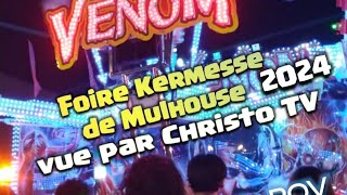 POV Foire Kermesse de Mulhouse 2024  1er soir avec Christo TV [upl. by Geiss591]