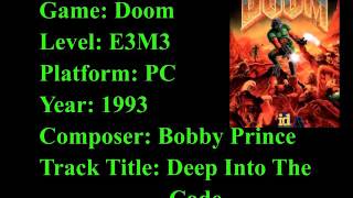 Doom Soundtrack E3M3 PC Version [upl. by Vilma]