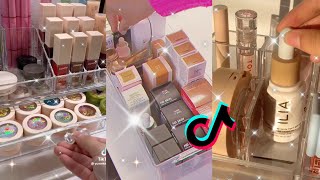 aesthetic makeup organizer tiktok compilation [upl. by Natanoy]