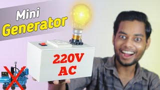 Expert Tips Creating a Powerful 220v Mini Generator at Home [upl. by Xxam]