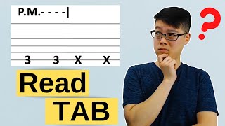 How to Read Tabs  Basic Technique Symbols Part 1 [upl. by Bautista]