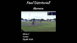 participacio de Adrián C 🇵🇦 en la gran final Distritorial entre Chitré A vs Pesé [upl. by Otilopih682]