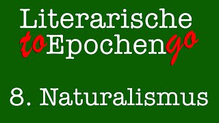 Naturalismus to go Die literarische Epoche in 65 Minuten [upl. by Yngad]