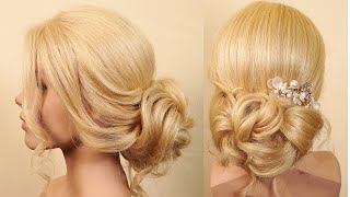 Tuto chignon bas chignon bas mariage boheme inspiration coiffure mariage chignon [upl. by Helms]